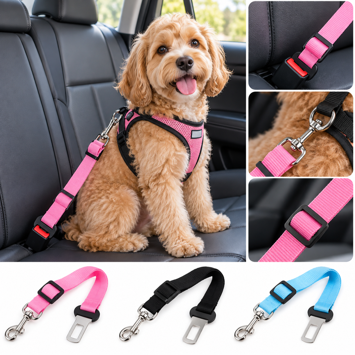 SafeRide Pet Seat Belt
