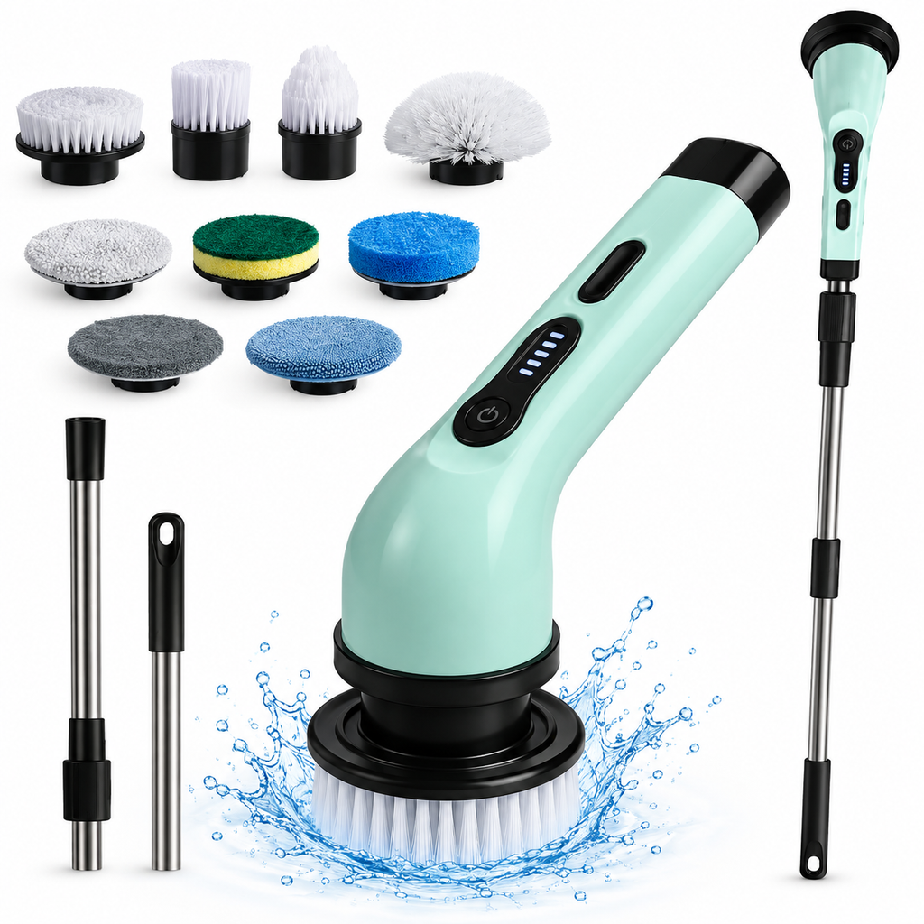 SpinEase 9-in-1 Scrubber