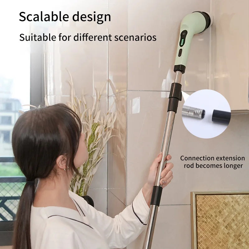 SpinEase 9-in-1 Scrubber