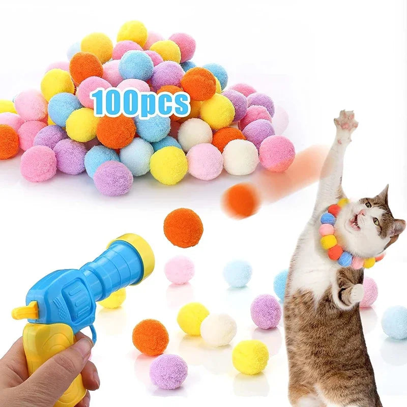PouncePop Cat Ball Launcher