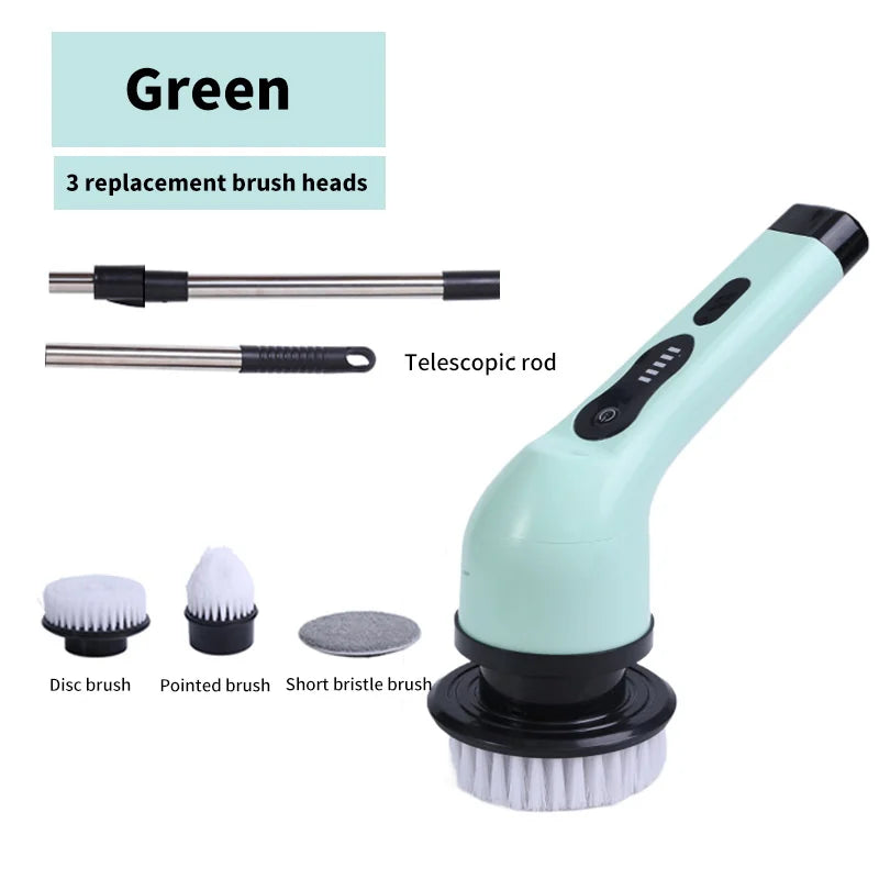 SpinEase 9-in-1 Scrubber
