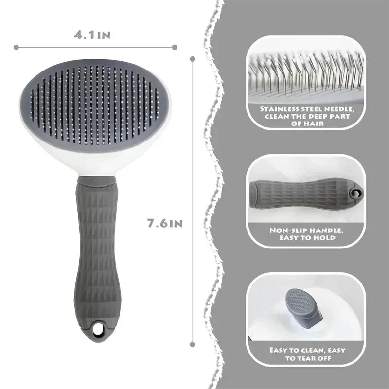 FurEase Self-Cleaning Brush