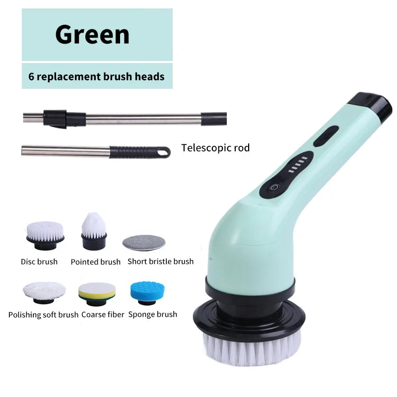 SpinEase 9-in-1 Scrubber